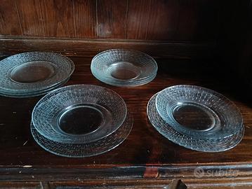 servizio di piatti, vintage 