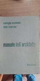 Manuale dell'architetto del 1962