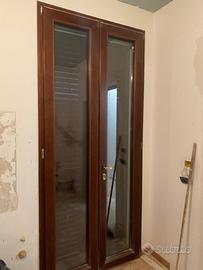 Porta finestra in alluminio