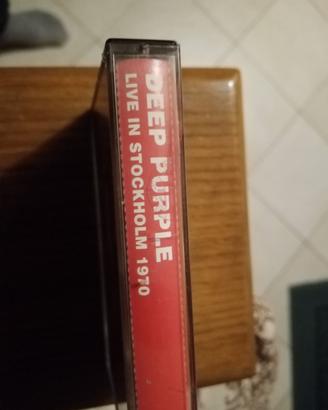 Audiocassette Santana, Pink Floyd, Deep Purple