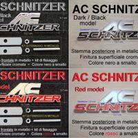 AC SCHNITZER STEMMA metallo ANTERIORE POSTERIORE