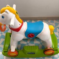 Cavallo dondolo/rotelle Chicco