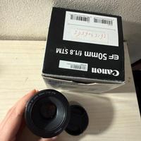 Obiettivo Canon EF 50mm f 1/8 STM