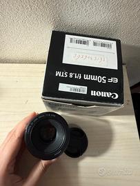 Obiettivo Canon EF 50mm f 1/8 STM