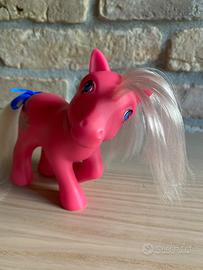 MLP Snowflake Mio mini pony/My little pony 1984 G1