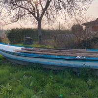 Barca Topa in Legno 7,5m per restauro