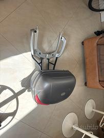 Bauletto completo di piastra per yamaha xc tmax ec