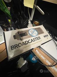 Micorfono Røde Broadcaster