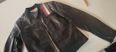 Giacca pelle moto belstaff