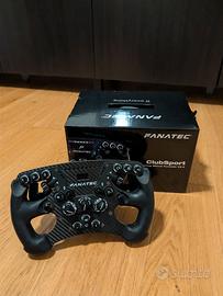 Fanatec Formula V2.5 steering wheel + QR1