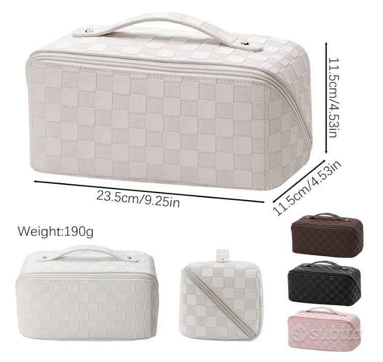 Beauty Case Donna pochette bianca porta trucchi - Abbigliamento e Accessori  In vendita a Bari