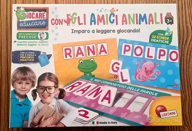 Gioco Imparo a leggere giocando della Lisciani