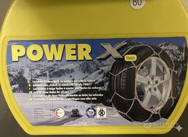 Catene da neve POWER X 80 – 9 mm – Nuove