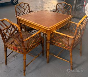 Tavolo e 4 sedie