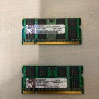 Ram ddr2 kingston 1 gb 667 mhz