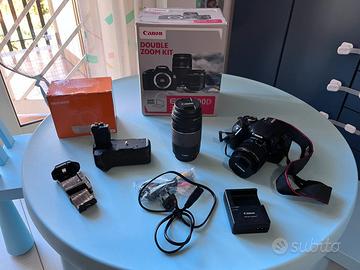 Canon EOS 600D – Double Zoom Kit + Accessori