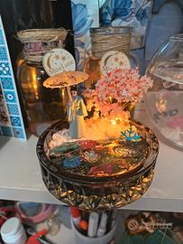 decorazione stile giapponese natalizia