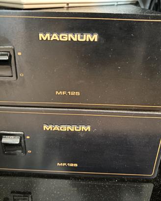 Preamp Magnum MP160 e 2 finali MF125 mono