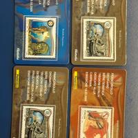 Lotto 4 francobolli Regioni d’Italia 2005