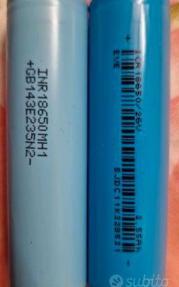 54 Batterie 18650 LG MH1, 30 Samsung 18650