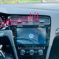 Autoradio 10 pollici android 10 per Golf 7 7.5