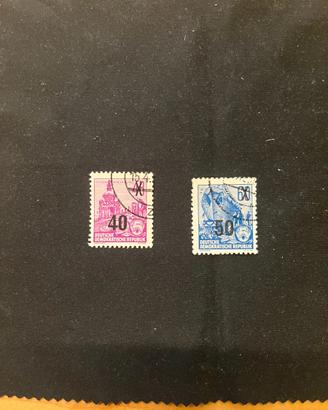 francobolli DDR 1954