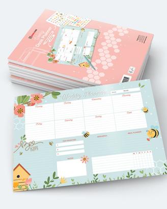 A3 Weekly Planner / Agenda 30x42cm - BEE / APE