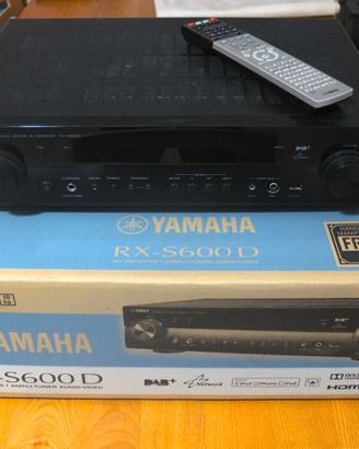 Amplificatore Audio/Video Yamaha RX-S600 D