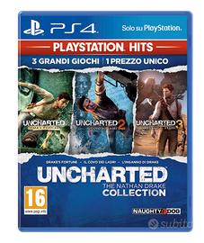 Lotto Saga Uncharted PS4 (5giochi)