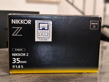 Nikon Z 35mm f1.8 S