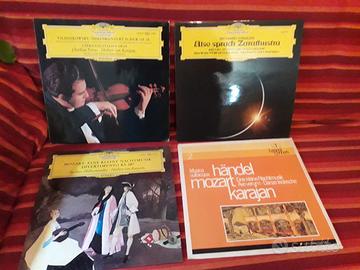 LP vinili Von Karajan e Toscanini Edition