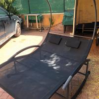 Poltrona a dondolo per 2 persone