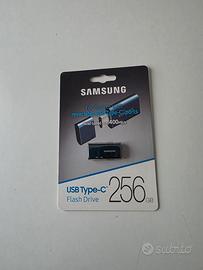 USB  type c Samsung  256 gb 