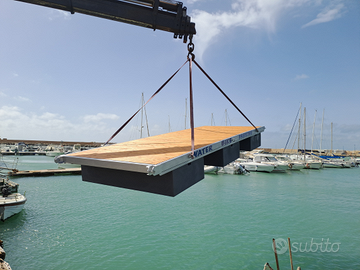 Pontili galleggianti per ormeggio