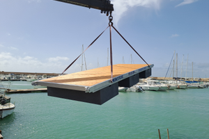 Pontili galleggianti per ormeggio