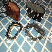 Bracciali Borchie Punk/Rock e Vari Vintage