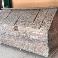 Antico contenitore per granaglie 