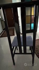 Tavolo quadrato Tisettanta  con sedie