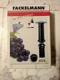 Fackelmann vacu fresh vino pompetta sottovuoto