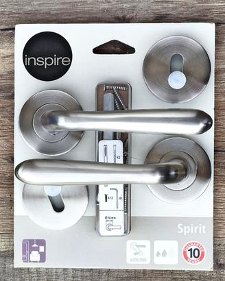 Maniglia su rosetta INSPIRE Spirit, NUOVO 14 pz.
