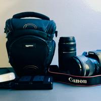 Canon 250D + sigma 17-70 + canon 75-300