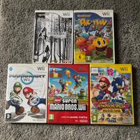 Nintendo Wii - Mario, Pacman, Resident evil