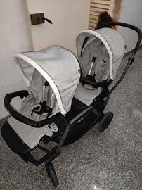 passeggino  gemellare 