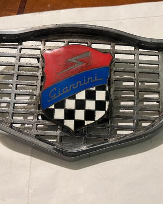 MASCHERINA ORIGINALE FIAT 500 GIANNINI IN METALLO