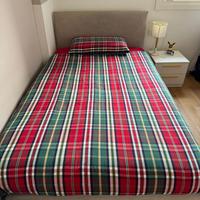 Letto una piazza e mezzo con box contenitore