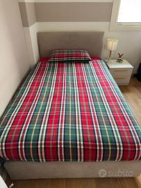 Letto una piazza e mezzo con box contenitore