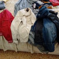 3 giacche jeans da uomo 