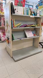Espositore libri giornali Gondola legno