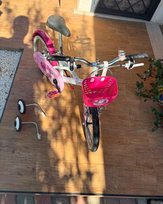 BICI 16 POLLICI 4-6 ANNI 500 DOCTO GIRL B'TWIN