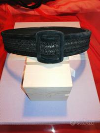 Cintura nera camoscio